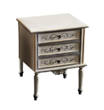 Тумбочка прикроватная на ножках Бергамо Романтик