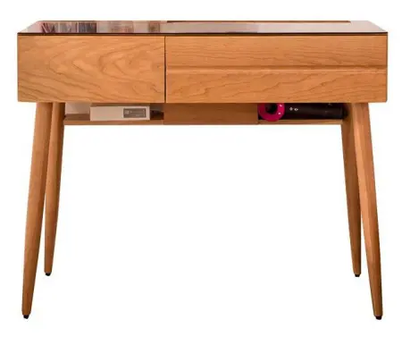 Туалетный столик с ящиками и стеклянной столешницей Твигги