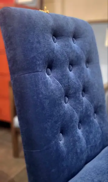 Стул Альбан синий