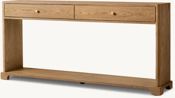 Консольный столик с 2 выдвижными ящиками Женевьева