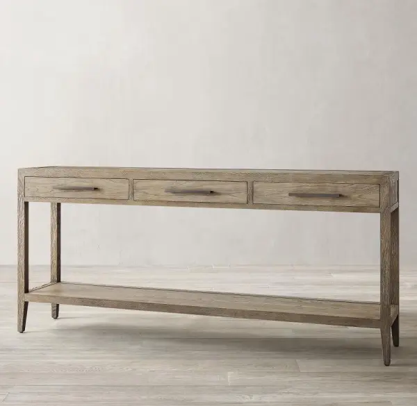 Консольный столик с 3 выдвижными ящиками Сен-Морис