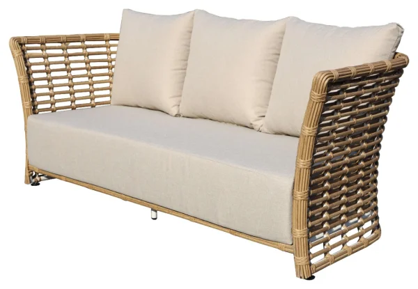 Диван Валенсия, цвет соломенный