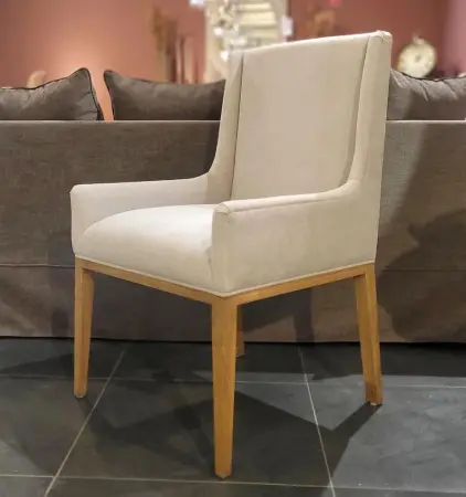 Стул Сен-Морис серо-бежевый