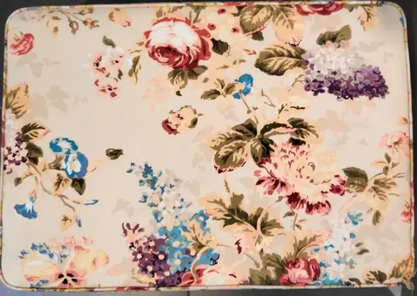 Банкетка Базиль с цветочным принтом JARDIN