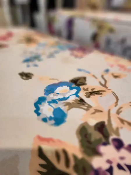 Банкетка Базиль с цветочным принтом JARDIN