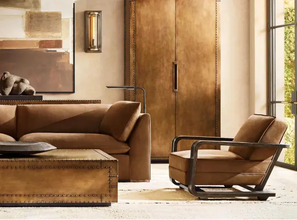 Диван Бретон цвет Миндальное печенье