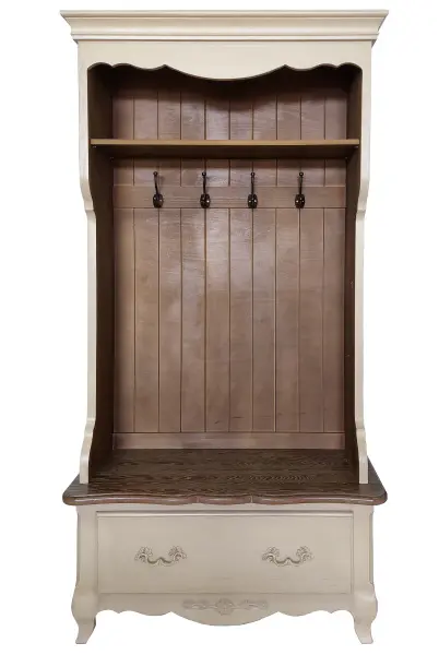 Шкаф в прихожую с полкой Поместье