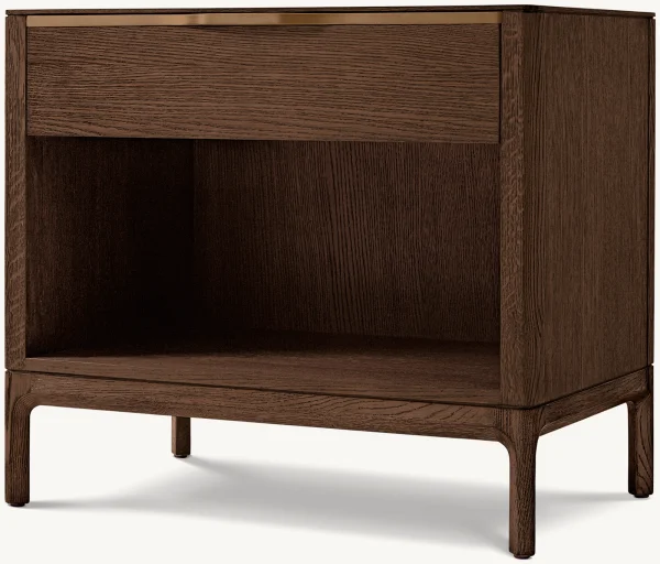 Тумбочка открытая 80 см с ящиками Палаццо