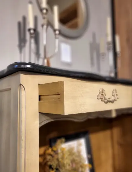 Книжный шкаф маленький открытый Поместье