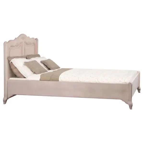 Кровать 140х190 с низким изножьем Поместье, ламели