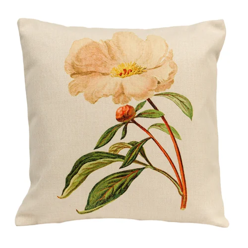 Интерьерная подушка «Ботаническое барокко», версия 9