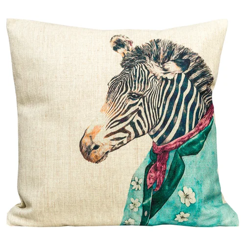 Декоративная подушка «Мистер Зебра»