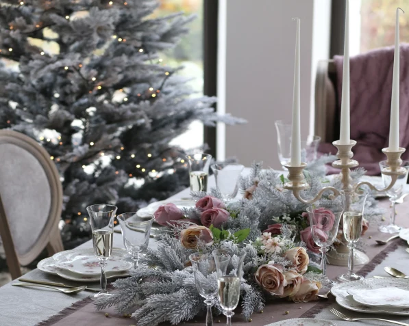 Новогодняя сервировка. Вдохновение и щепотка магии. 
