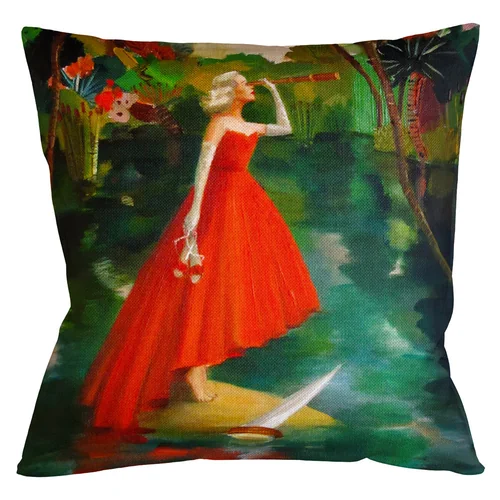 Арт-подушка «Длинное-предлинное»