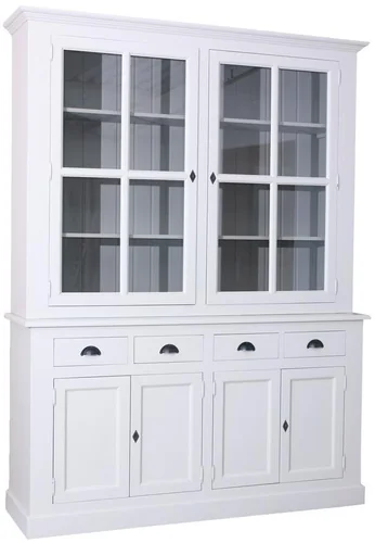 Шкаф витрина белый Брюгге