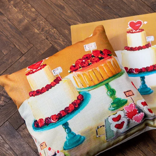 Арт-подушка «Про любовь»