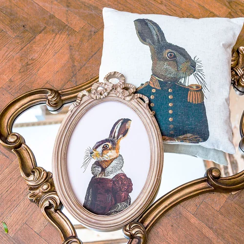 Декоративная подушка «Мистер Заяц»