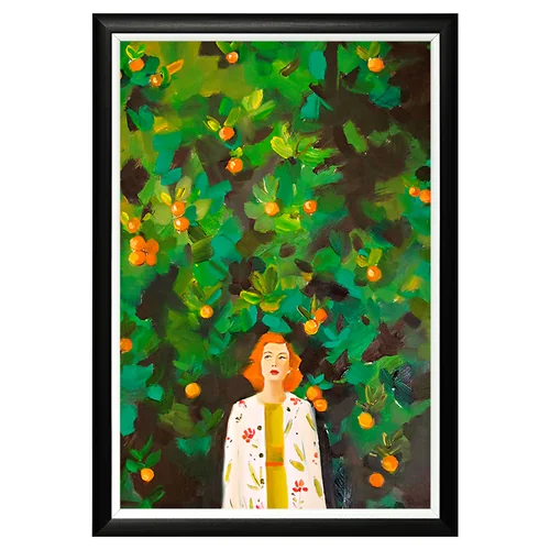 Арт-постер 30 апельсинов