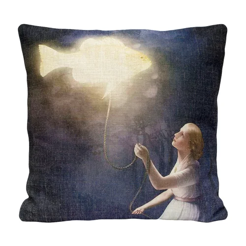 Декоративная подушка «Золотая рыбка»