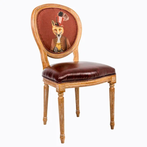 Стул «Мисс Лиса», версия Шоколад