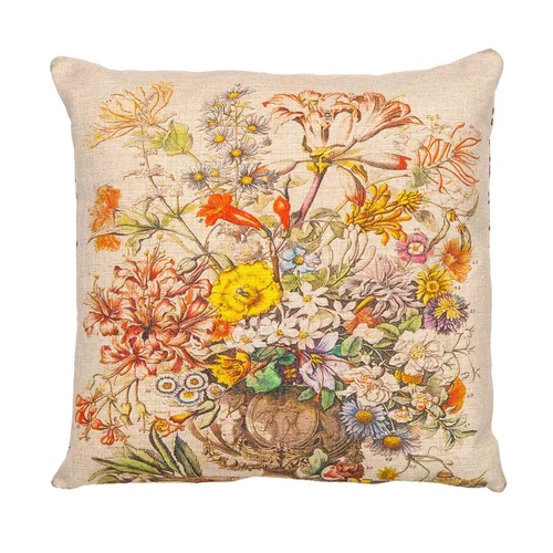 Декоративная подушка «12 месяцев цветения», версия Октябрь