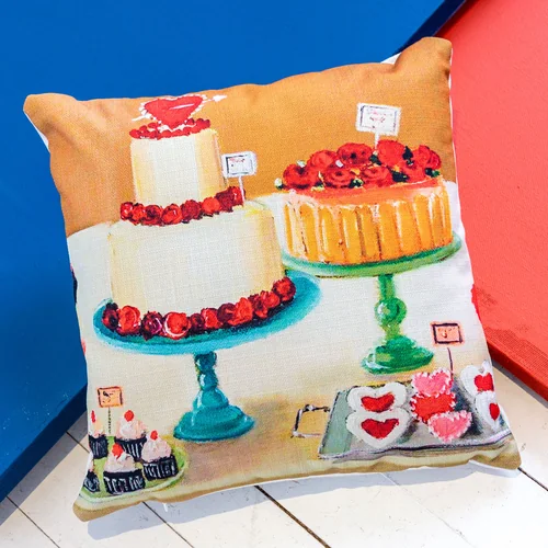 Арт-подушка «Про любовь»