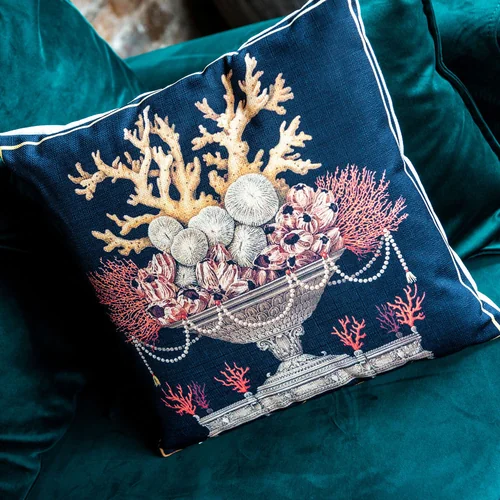 Интерьерная подушка «Море волнуется - 6»