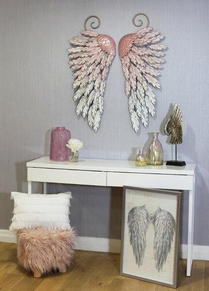 Розовые металлические крылья декор на стену.jpeg