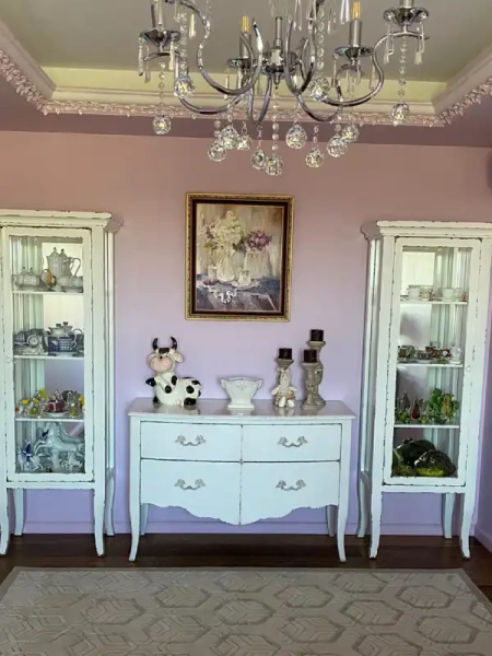 Комод белый Флоранс в интерьере