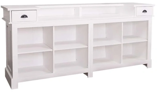 Барная стойка Брюгге ширина 220 см столешница - тонировка маслом