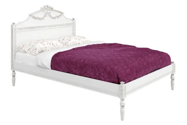 Кровать 90 190 из массива дерева Будуар