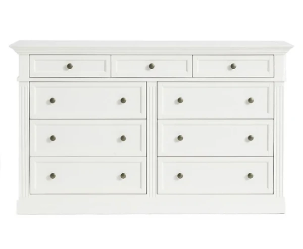 Комод широкий из массива 9 ящиков Брюгге NEW